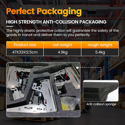SIMJACK UT Pedals Sim Racing Pedals PC Racing Simulator Pressure Sensor  Load Cell  HE Hydraulic Pedal