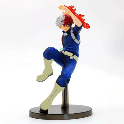 22cm My Hero Academia Anime Peripheral Hero Bakugou Katsuki Action Figures PVC Model Decor Collectible Statue Toy Christmas Gift