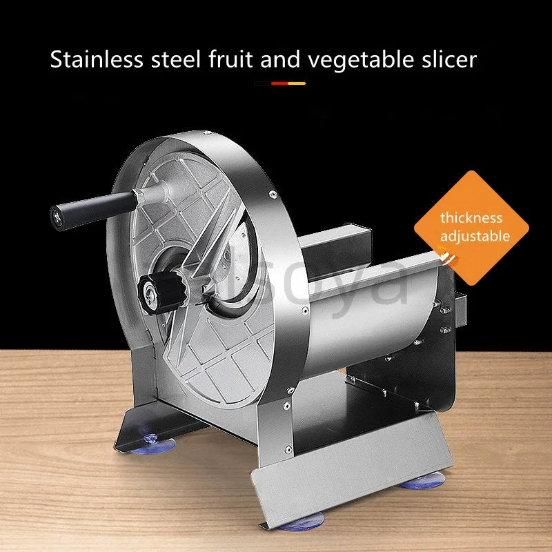 Lemon slicer Potato slicer commercial multi-functional slicing machine Milk tea shop sliced radish lotus root