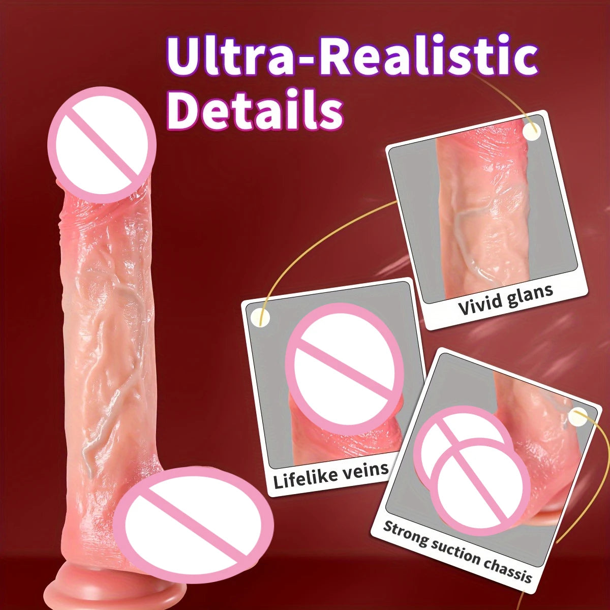Waterproof Silicone Realistic Dildo Vagina Anal Masturbators Adult Sex Toys Dildo for Women Big Penis Dick Cock Gode Penetration