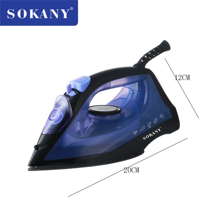 2 in 1Portable hand high voltage electric clothes standing steam iron ABS plastic