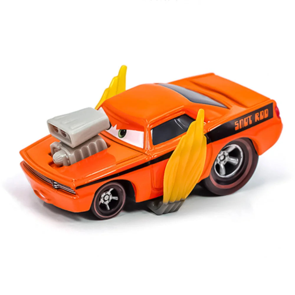 #NEW 53PCS Full-set Pixar Cars Lightning McQueen Fillmore 4-9CM 1：55 Metal Model Racing Car Toy Children's Birthday NEWYEAR Gift