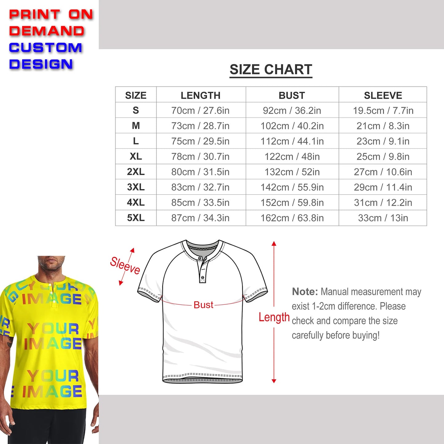 Print On Demand Customized Public Custom Images Picture Man Dress Shirt Party Uniforms Matching Clothes DIY Dropshipping