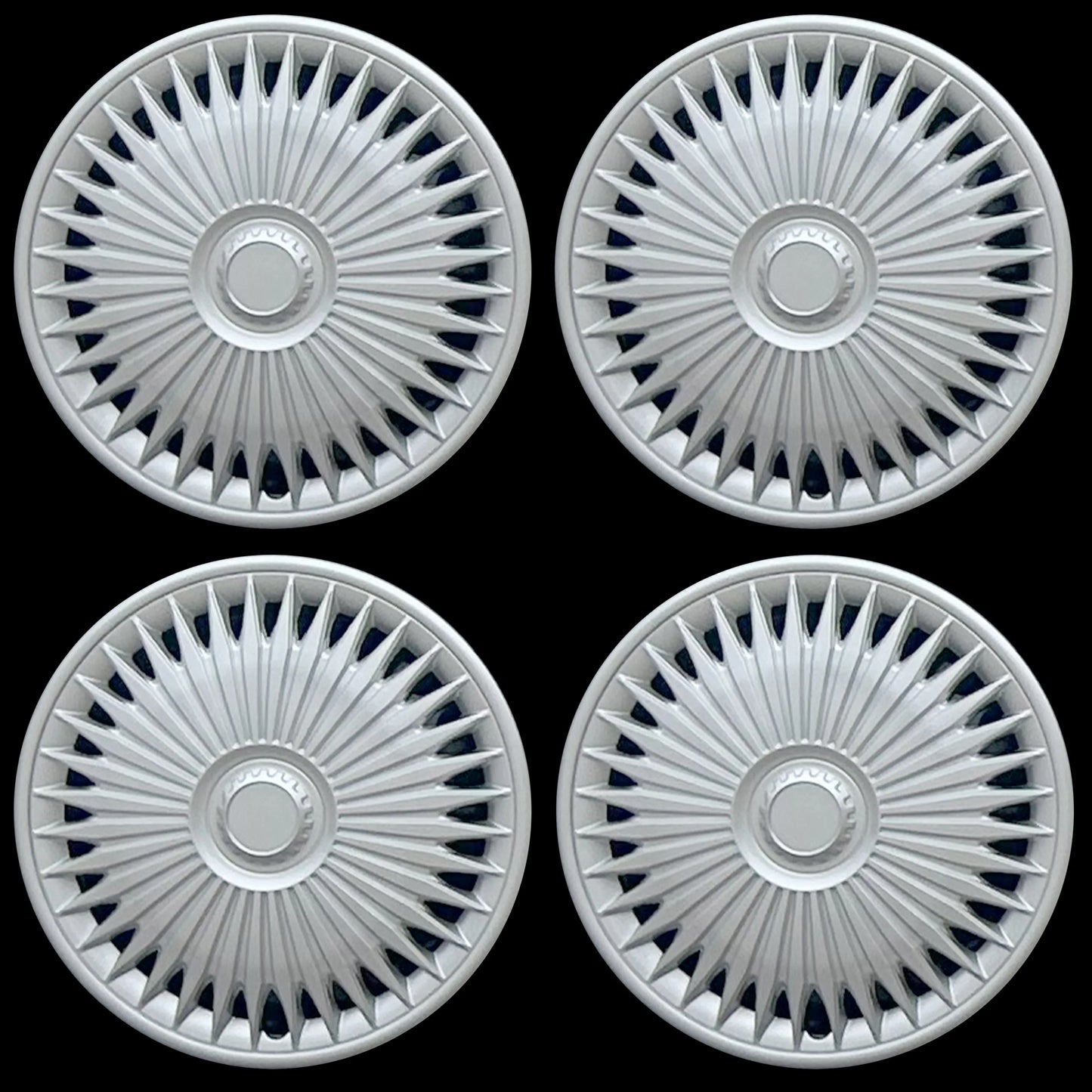 4pcs hub caps suitable for cars with 16-inch iron wheels, made of PP plastic, can be used to decorate the appearance of car whee