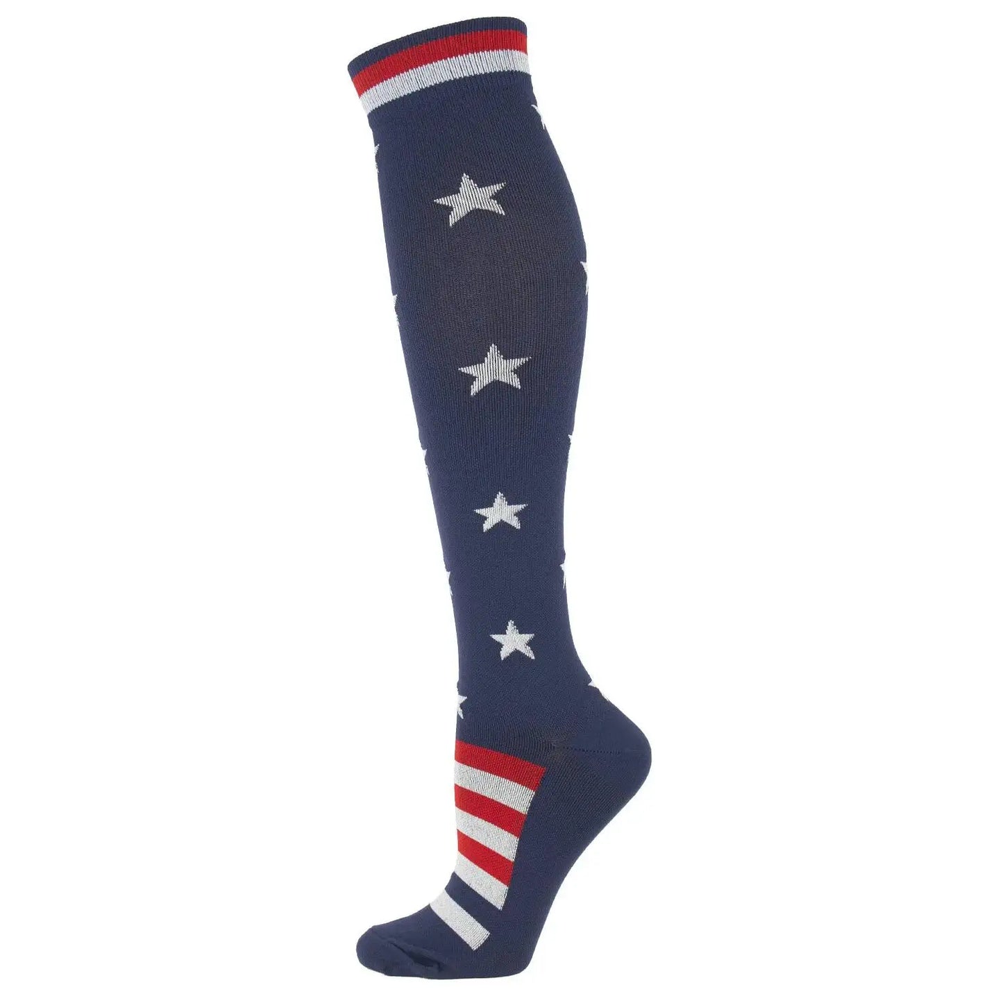 Sport Compression Stockings Funny Pattern Halloween ballon Dot Leg Pressure Running Cycling Multi Color Compress Socks
