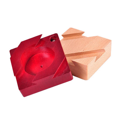 Classic Baffling Wooden Puzzle Boxes Secret Compartment Brain Teaser Games For Adults And Children Rompecabezas De Madera