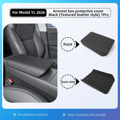 For Tesla Model YL 6 seats Armrest Box Protect Cover Center Console Anti-Scratch 2026 Automotive interior accessories