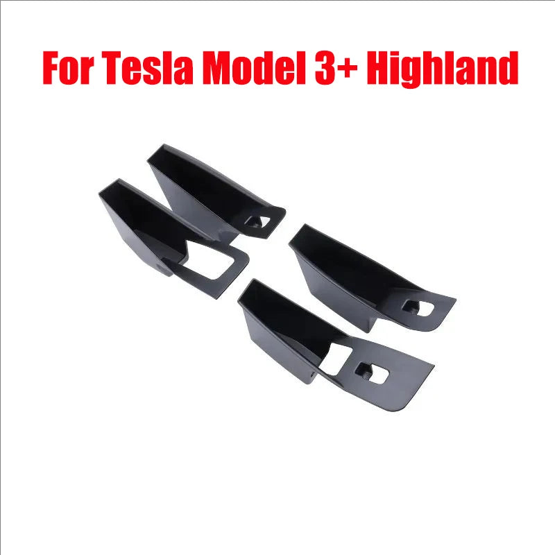 for Tesla Model 3 Y YL Juniper 2025-2020 2026 Highland Car Door Side Storage Box Handle Pocket Passenger Storage Tray Container