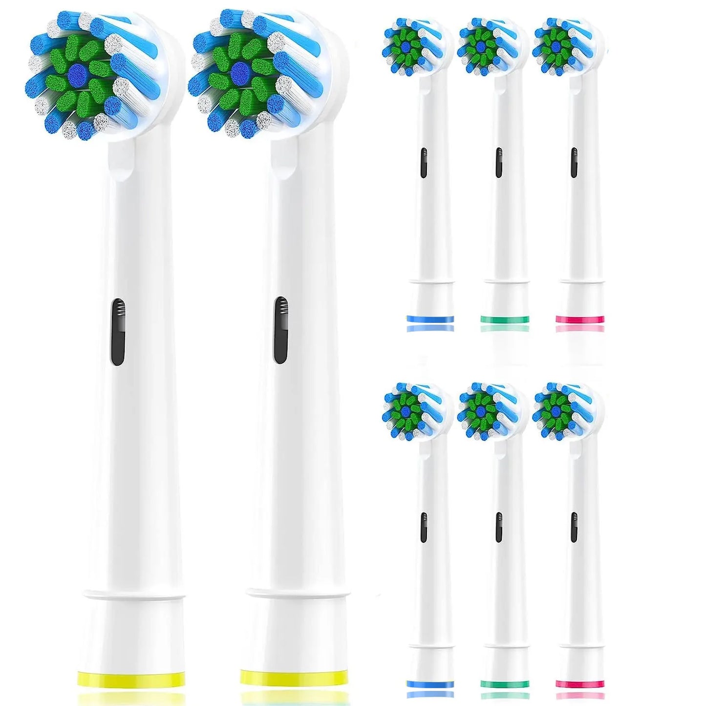 4-12pcs EB50 Cross Action Replacement Brush Heads For Oral B D12 D16 D100 3757 3709 pro3 pro1max electric toothbrush