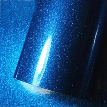 12/30/50/58X100CM/LOT FOR CHOICE Premium Blue High glossy diamond vinyl wrap film with air free bubble