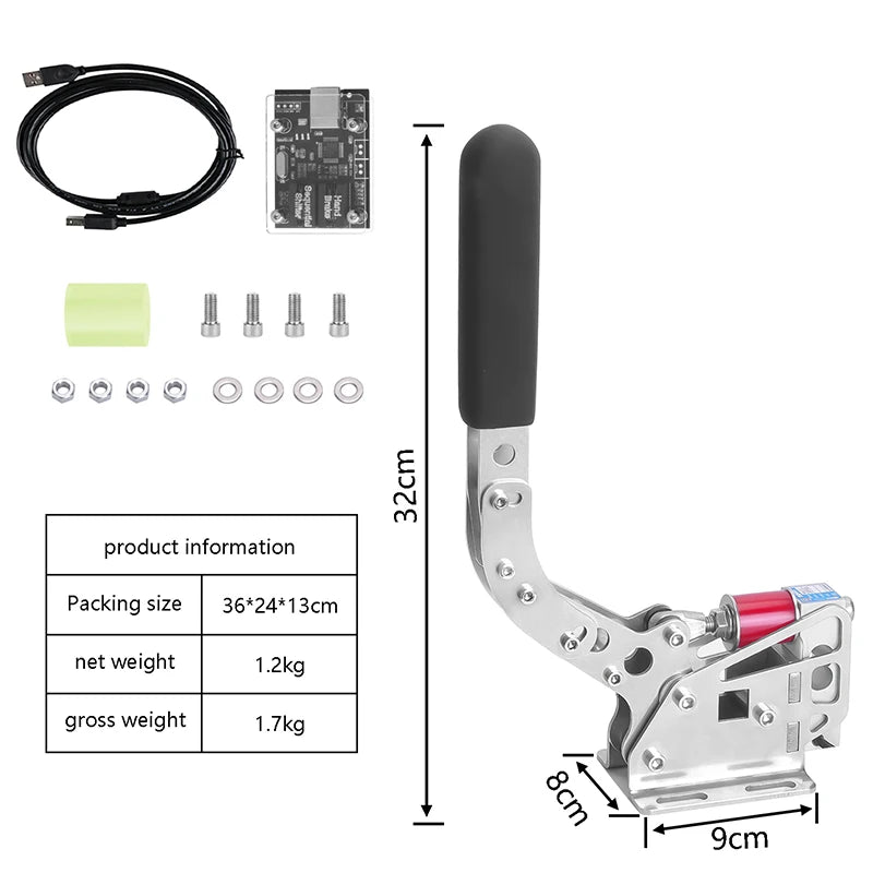 Usb Handbrake Sim For Pc Racing Games Logitech G29/G27/G25 T300 T500 RS PC 64bit Load Cell SIM Racing For Rally Adjustable