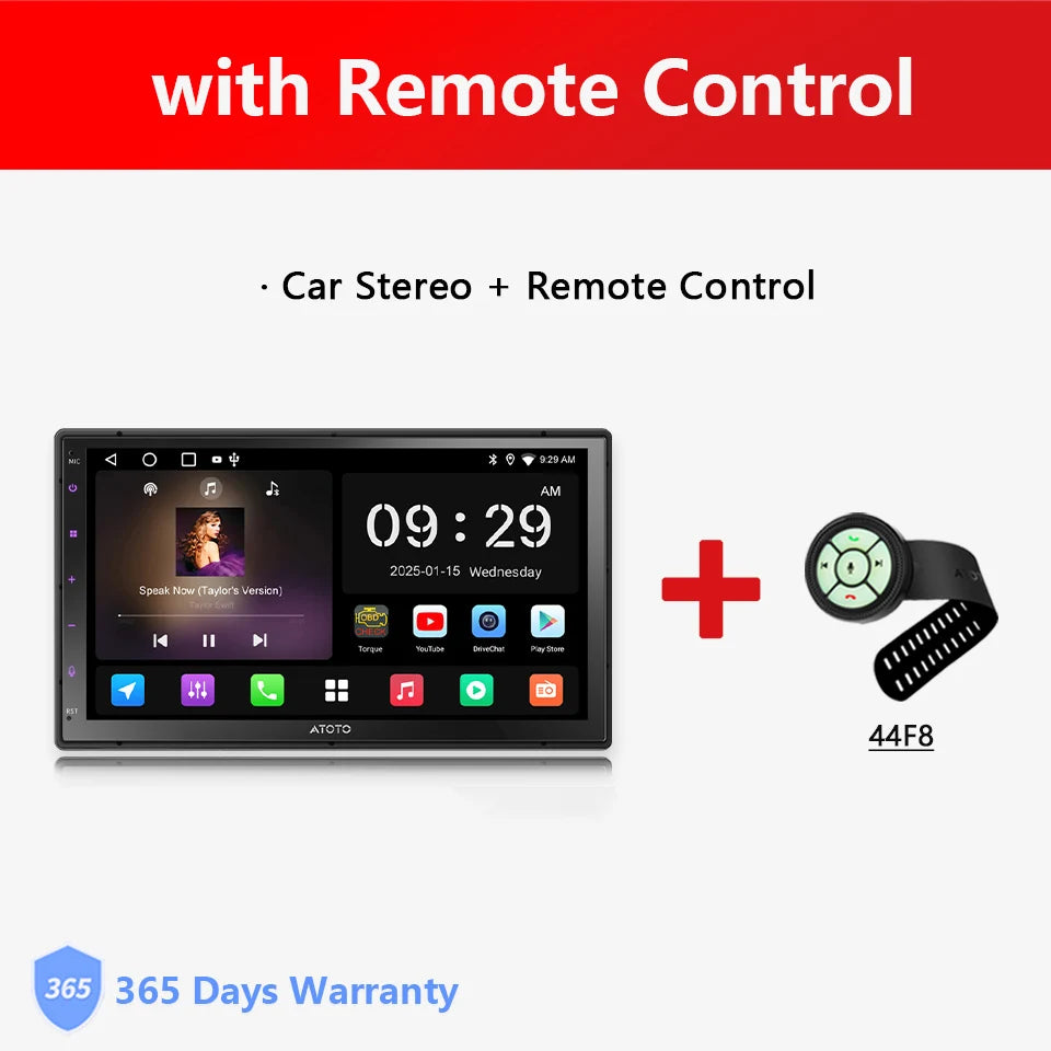 7 inch 2Din Android Car Multimedia Player Carplay Screen Android Auto Bluetooth Radio Double 2 Din Car Stereo A5 A5L Atotozone