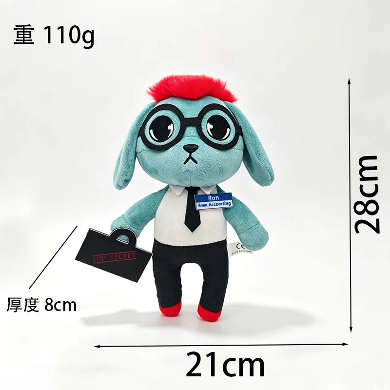 New Horror Game Animal Hospital Plush Doll Cute Ratthew Barney Dr.Harlow Stuffed Doll Periphery Collect Gifts For Fans