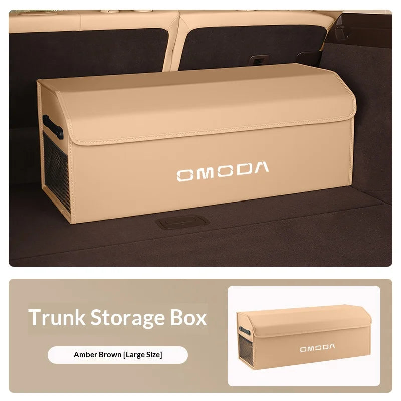 Suitable for Omoda s5 fx 9 EV PHEV C5 E5 C9 7 8plus car trunk storage box folding storage box large capacity storage box