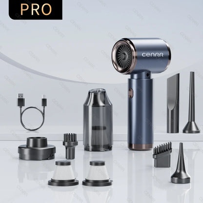 CENRR Car Vacuum Cleaner High Suction Wireless Vacuum Cleaner Cordless Vacuum Cleaner for Car High Pressure Cleaning Machine