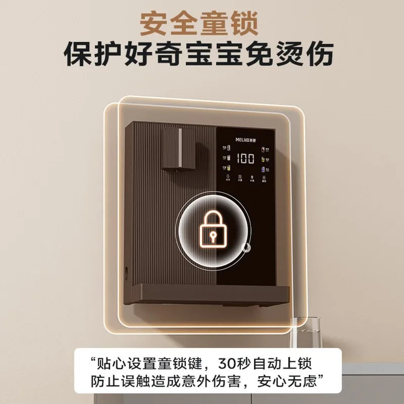 Pipeline machine wall mounted heating direct drinking integrated machine self-priming instant water dispenser
