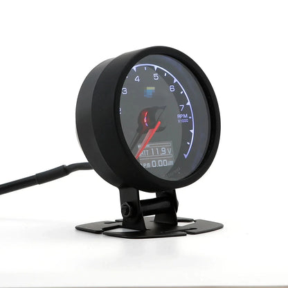 Greddi Boost Gauge 62mm 7 Colors Car Meter Multi D/A Digital Display Water Temp oil pressure oil temperature LCD Gauge 2.5 Inch