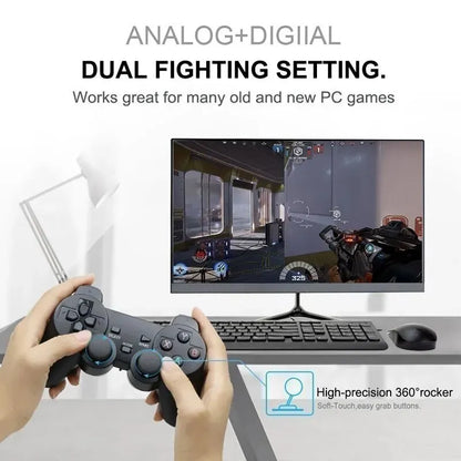 1PC/2PCS 2.4GHz Wireless Gamepad for Game Controller - USB Joystick for PC, Android TV, and PC BOX, GAME BOX Control
