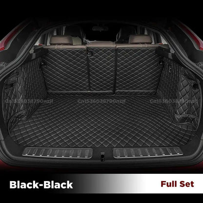 For BMW X6 E71 2008-2014 F16 2015-2019 G06 2020-2025 Auto Full Coverage Trunk Mat Car Cargo Liner Interior Accessories