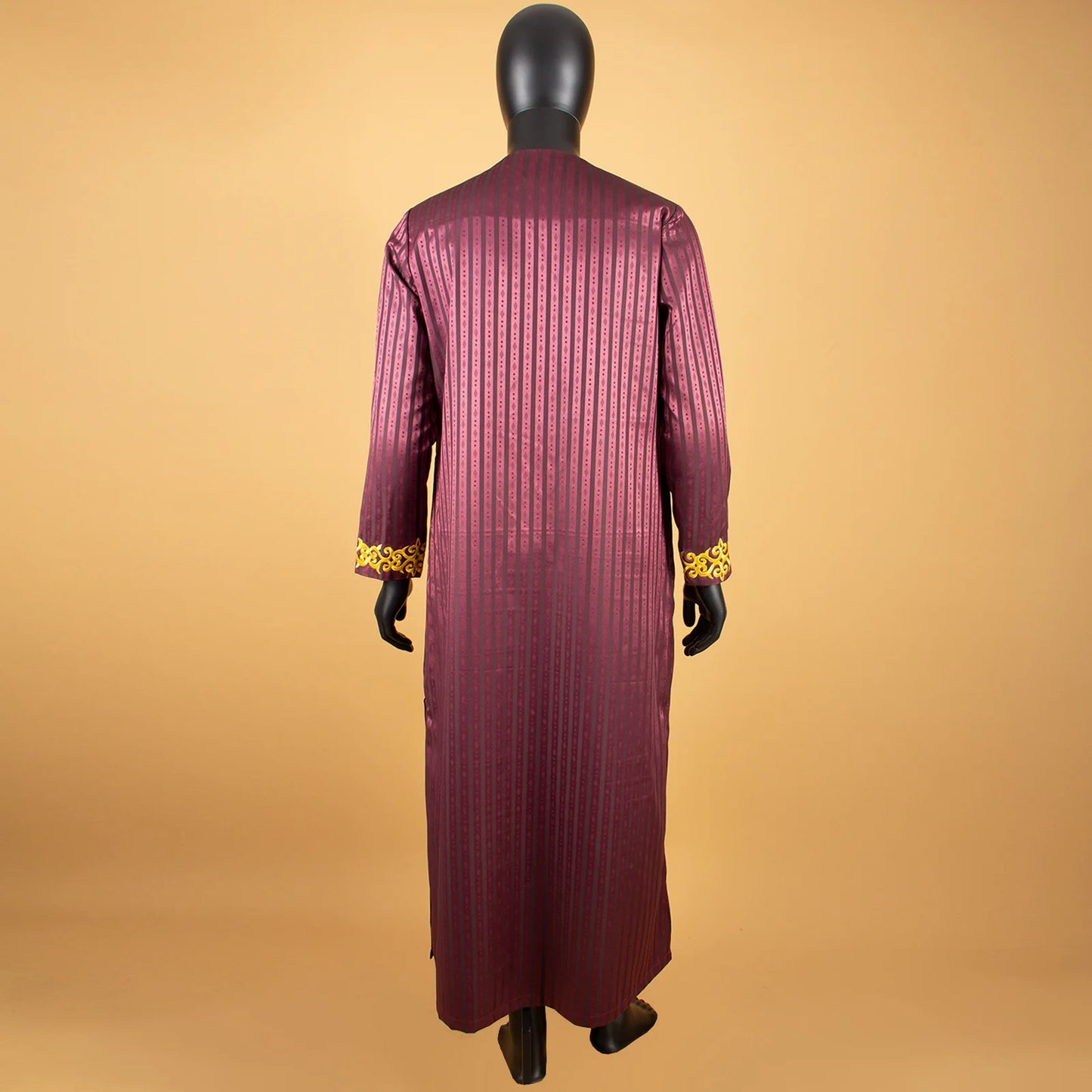 Muslim Jubba for Men Quality Thobe Tailor Made Single Breasted Loose Casual Style Long Robe for Event Wedding TA2014001