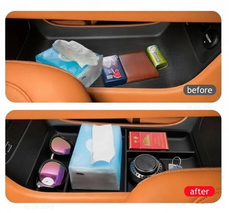 Armrest Storage Box Organizer For GAC AION V 2025 2026 Car Organizer Interior Accessories