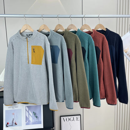 Warm Fleece Lined Hoodie Long Sleeve Zip up Stand Collar Unisex Winter Sweatshirt Soft Double Sided Fleece Comfortable Base L...