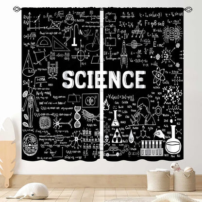 ABC Alphabet Classroom Curtains,Kids Cartoon Animal Educational Learning Cute Colorful Back to School Decorations Window Drapery