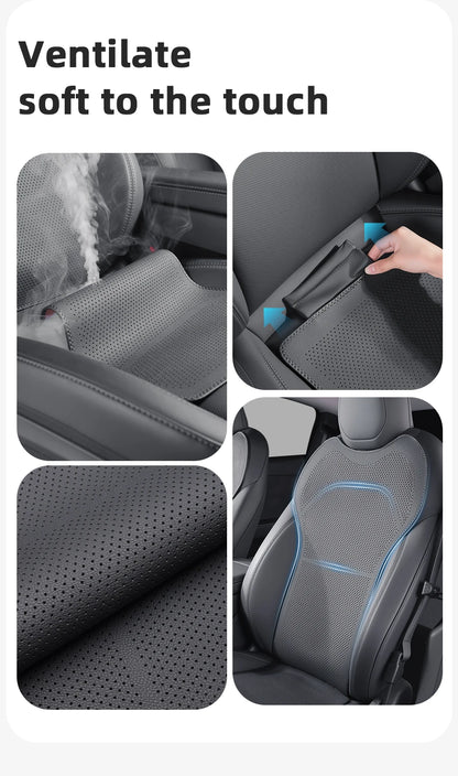 For Tesla Model Y Juniper/Model 3 Highland front and rear seat cushions,Seat cover,Car seat,protection pad Interior accessories