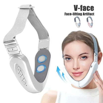 Electric V-face Device Micro-current Face Shaping Machine Face Lifting and Firming Slimming Artifact Intelligent Facial Massager