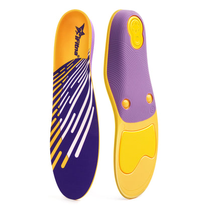High-Resilience Shock Absorbing Arch Support Insoles - Enhance Comfort and Stability for Daily Activities