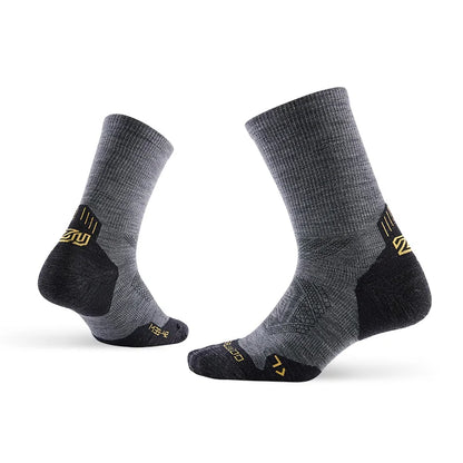 1/3 Pair ZEALWOOD Merino Wool Running Socks Men's Women's Outdoor Trekking Hiking Cushion Sports Socks Compression Breathable