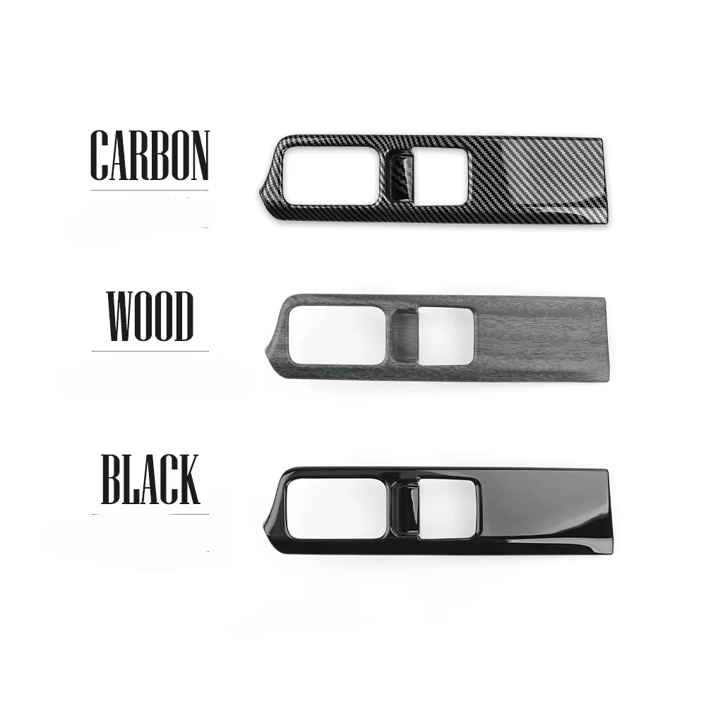 1PC Car Interior Accessory For Hyundai Santa Fe MX5 2024 2025 LHD RHD Headlight Adjustment Switch Panel Frame Protective Cover