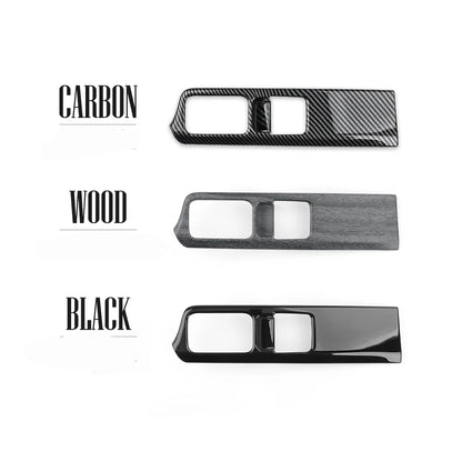 1PC Car Interior Accessory For Hyundai Santa Fe MX5 2024 2025 LHD RHD Headlight Adjustment Switch Panel Frame Protective Cover