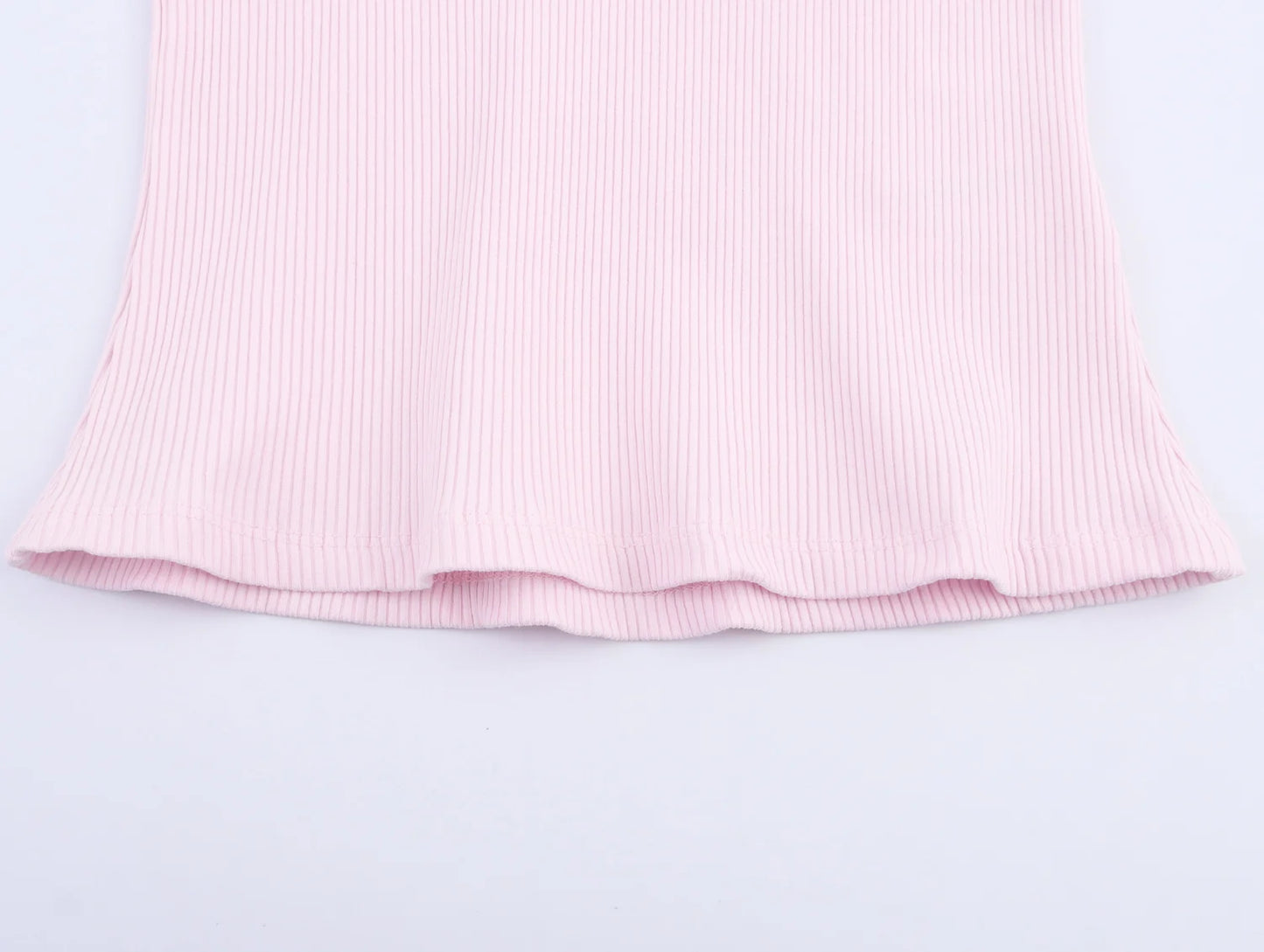 Retro American Diamond Embedded Short Sleeve Knitted T-shirt Women's Sweet Anti-aging Top Jewelry Collar Turn-down Collar