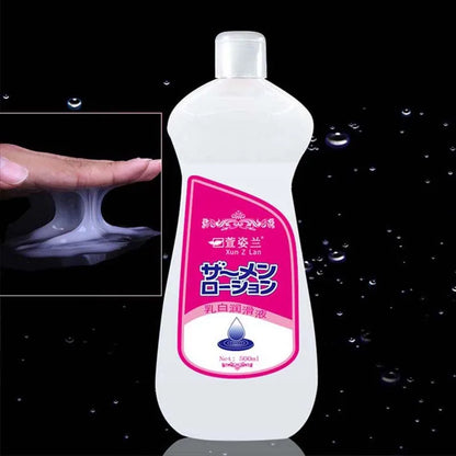 Simulate Semen 500ML Lube Products Lubricant for Sex Water Japan Base Personal Sex Oil Vagina Anal Sex Gel for Gay Lubricants
