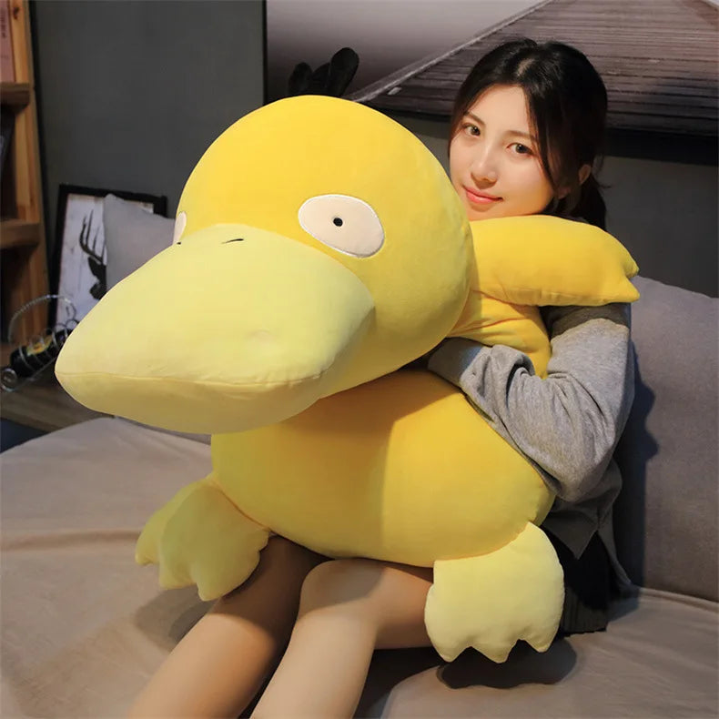 Big Size Pokemon Psyduck Plush Charmander Squirtle Pikachu Yellow Duck Plush Stuffed Animal Toy Gengar Doll Gift for Kid