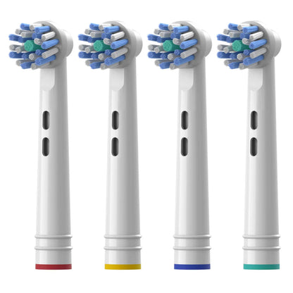 Replacement Brush Heads For Oral Toothbrush -B Fit Advance Power/Pro Health/3D Excel/Vitality Precision Clean BristlesD100 D25
