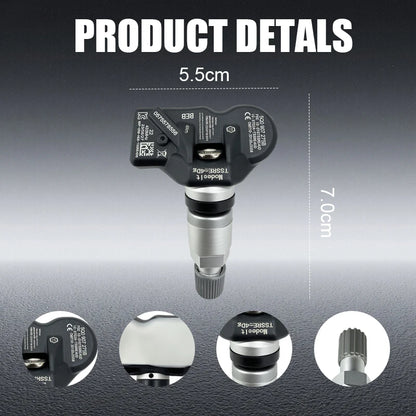 1/4Pcs TPMS Sensor 433MHz Tire Pressure Monitor System Fit For Audi A4 A6 Allroad Volkswagen T-Cros Skoda Replace OE 5Q0907275B