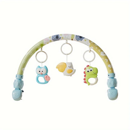 Musical Baby Crib Mobile with Projector Remote Control Night Light Sensory Hanging Toy for Newborns Infant Stroller