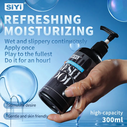 300ml Fresh Cool Personal Lubricant Anal Vagina Long-Lasting Lubrication for Couple Gay Intimate Water Based Lube Adult Products