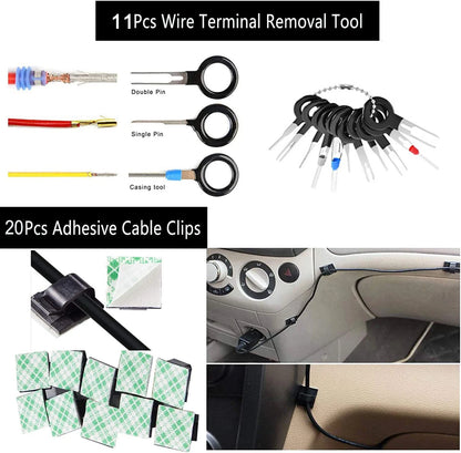 Car Interior Disassembly kit plastic trim removal tool car clips puller diy Panel Tools for auto trim puller set Hand Tool Set