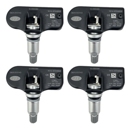 1/4PCS 433MHZ Tire Pressure Sensor TPMS Fit For Dodge Journey Jeep Compass Chrysler 300C Replacement For 56053031AD