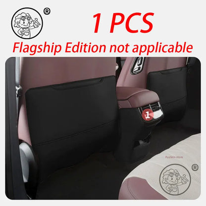 For BYD Seal 7 DMI SEAL 07 DMI 2025 2026 Car Seat Back Anti Kick Pad Interior Anti Dirty Leather Protector pad Car Accessories
