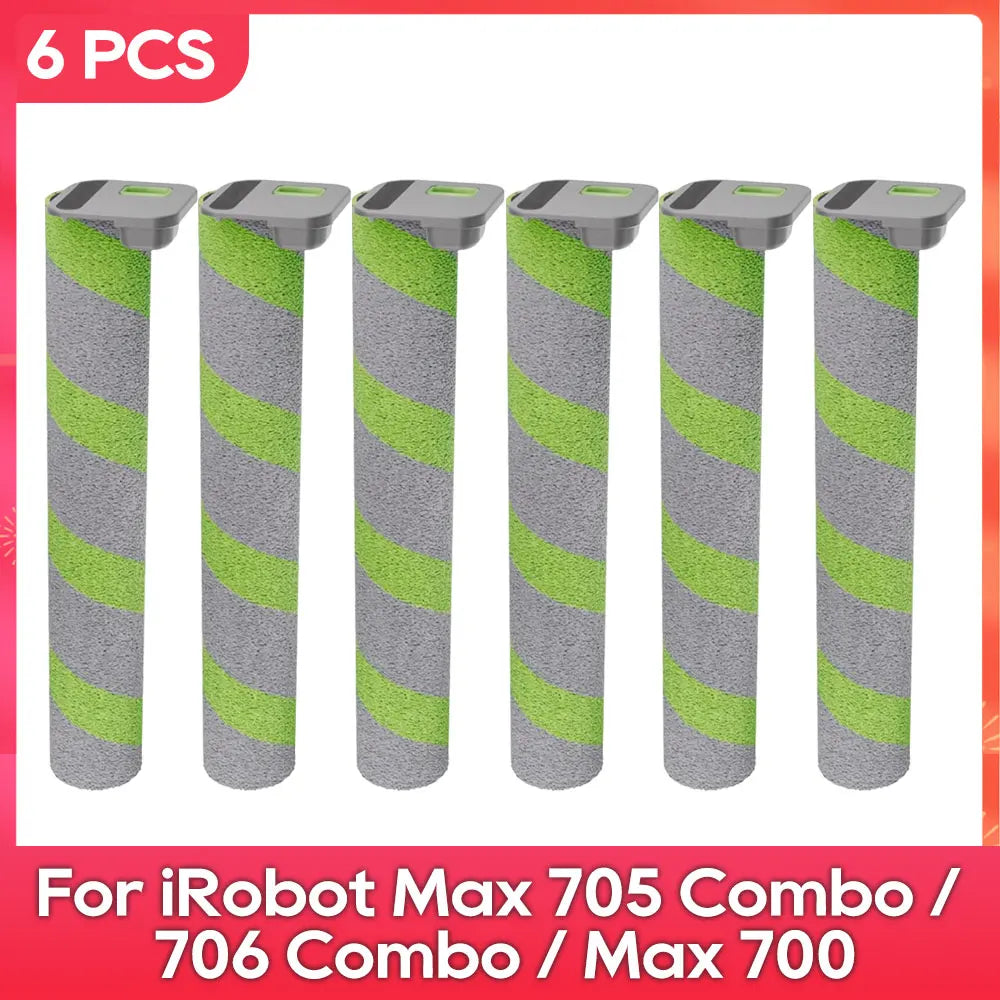 Fit For ( iRobot Romba Max 705 Combo / 706 Combo / Max 700 Series Combo ) Main Side Brush, Filter, Roller Mop, Dust Bag Part