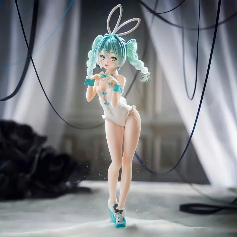 Hatsune Miku Future Anime Figure Vocaloid Kawaii Collectible Statue Model Desktop Decor Otaku Gift Doll Japanese Fans