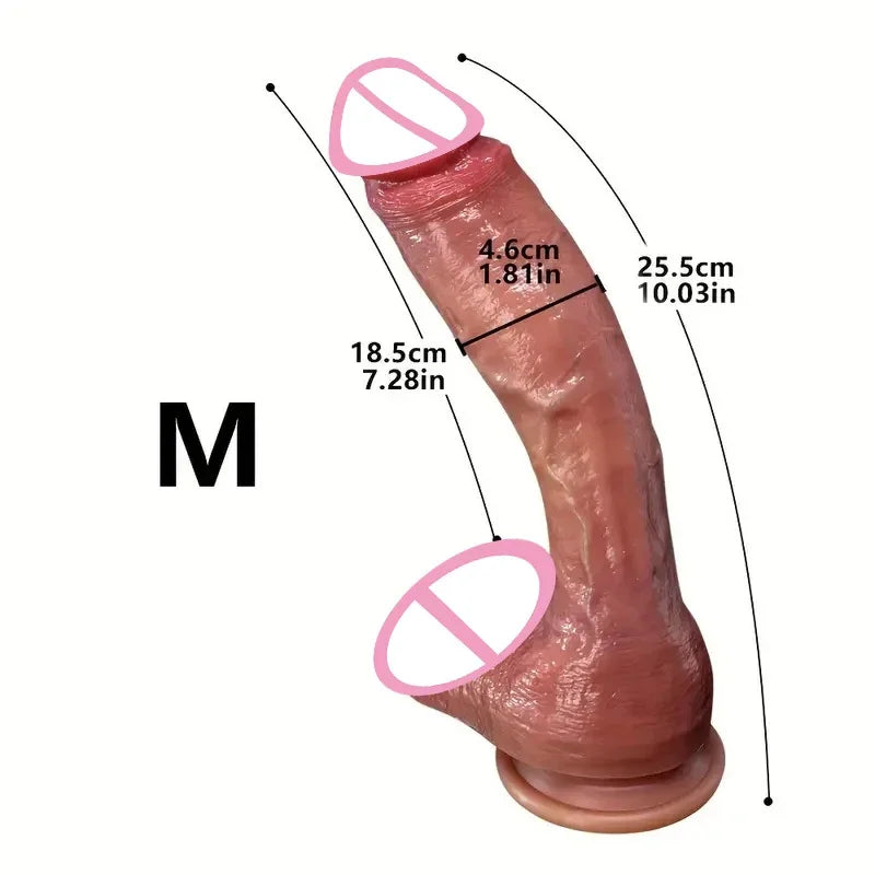 Oversized Realistic Dildo Huge Penis Penetration Anal Sex Toys For Women Masturbation Soft Dick Dildos Sexy Adult Sex Toy Gay