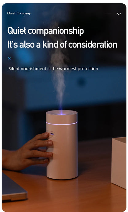 Colorful Car USB Mounted Diffuser Machine Mini Portable Automatic Spray Wireless Car Mounted Home Aromatherapy Humidifier