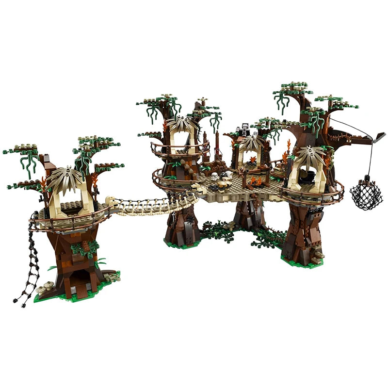 Cheap Moc Village Bricks Building Blocks Compatible 1990pcs Space Wars Ucs Movie Dispaly Model Birthday Gifts for Teenage Toy A