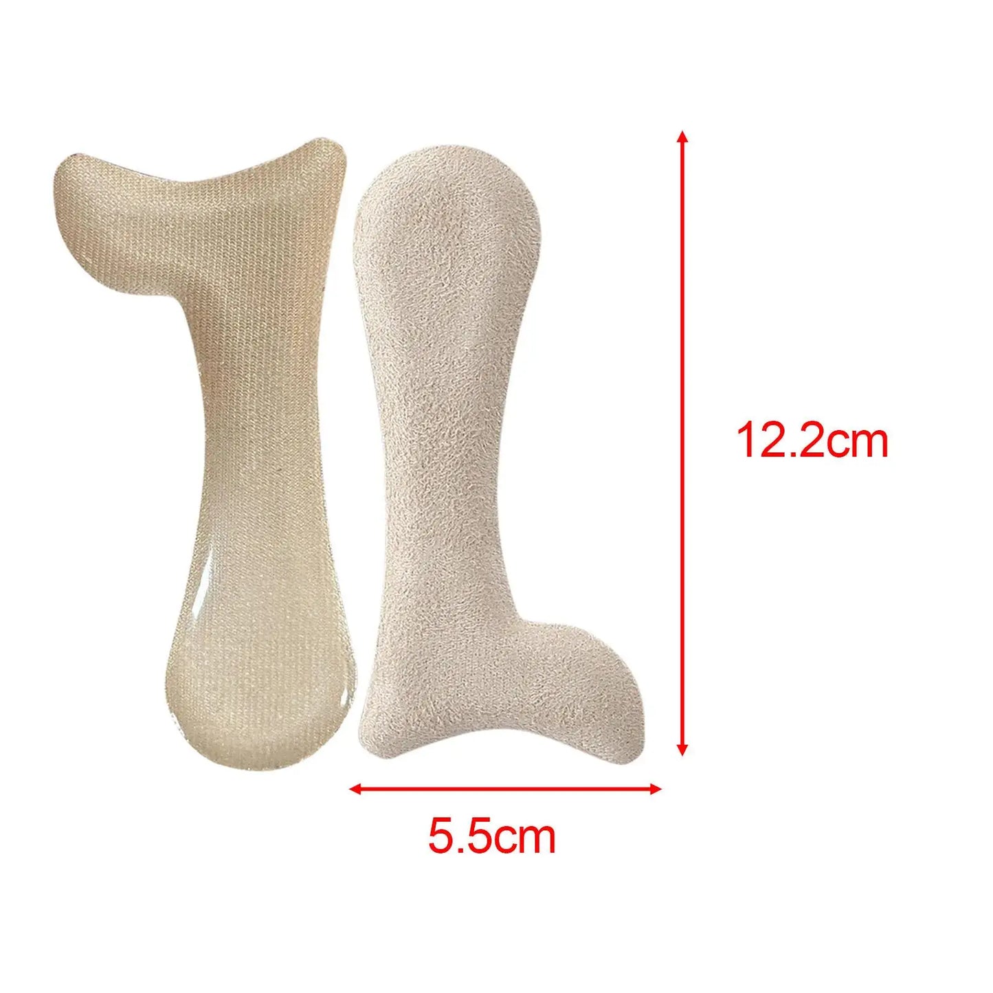 Lightweight Gel Arch Insole Suede Heel Protector Inserts for Work Shoes Comfortable Relief