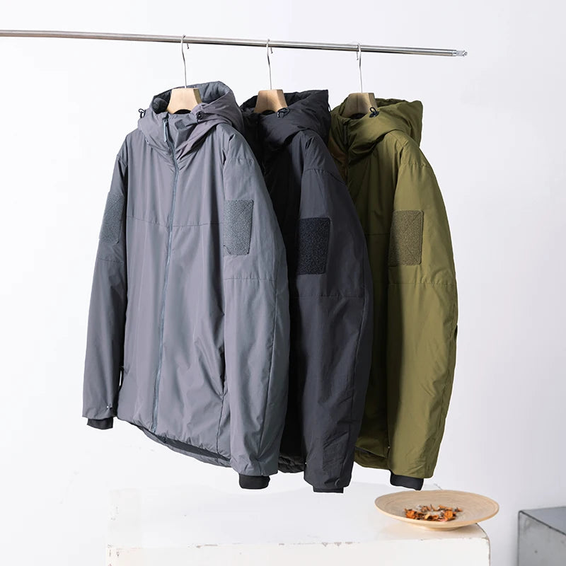 2026 Outdoor tyle Autumn and Winter Men's Cycling Sports Windproof, Waterproof, Fishing and Warm Hiking Cotton-padded Jacket
